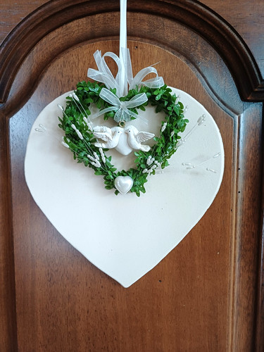 Herz zur hochzeit mit - herz,