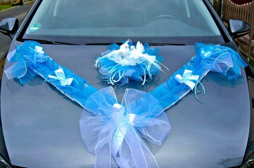 Autoschmuck blumen dekoration - autoschmuck,