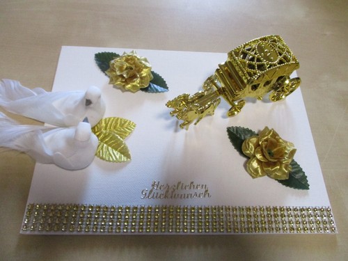 Geldgeschenk zur goldenen