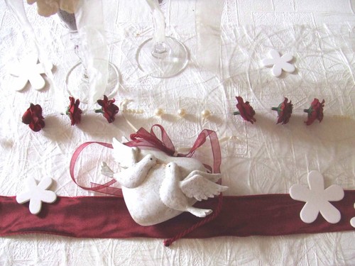 Hochzeit dekoration tisch herz - dekoration,