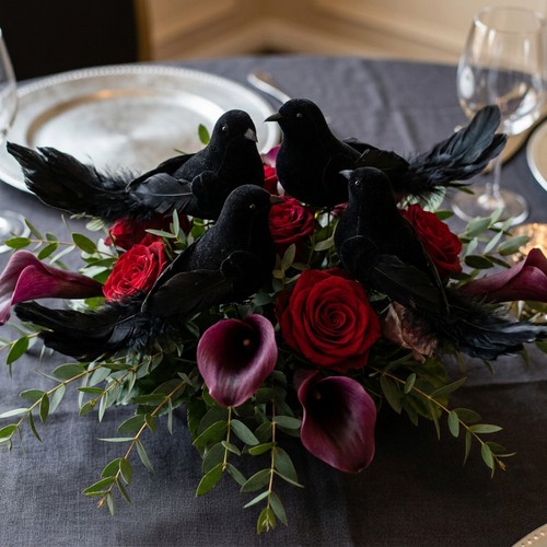 Hochzeitstauben deko schwarz - hochzeitstauben,