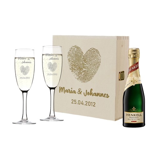 Tlg sekt geschenkset zur - 4-tlg,