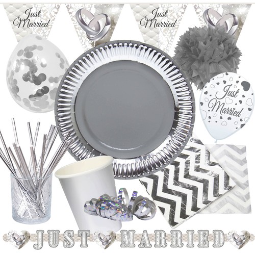 Hochzeit weiß silber - hochzeit,