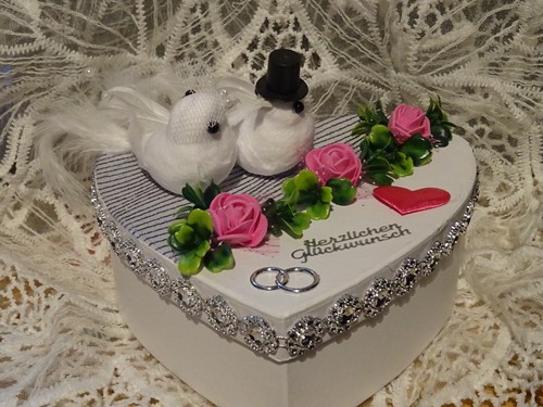 Geldgeschenk hochzeit herz - hochzeit, box
