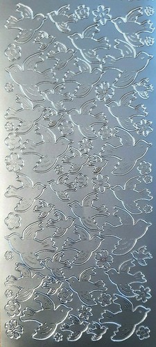 Stickerbogen hochzeit tauben - hochzeit,