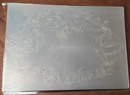 Prägeschablone hochzeit - prägeschablone, a4,